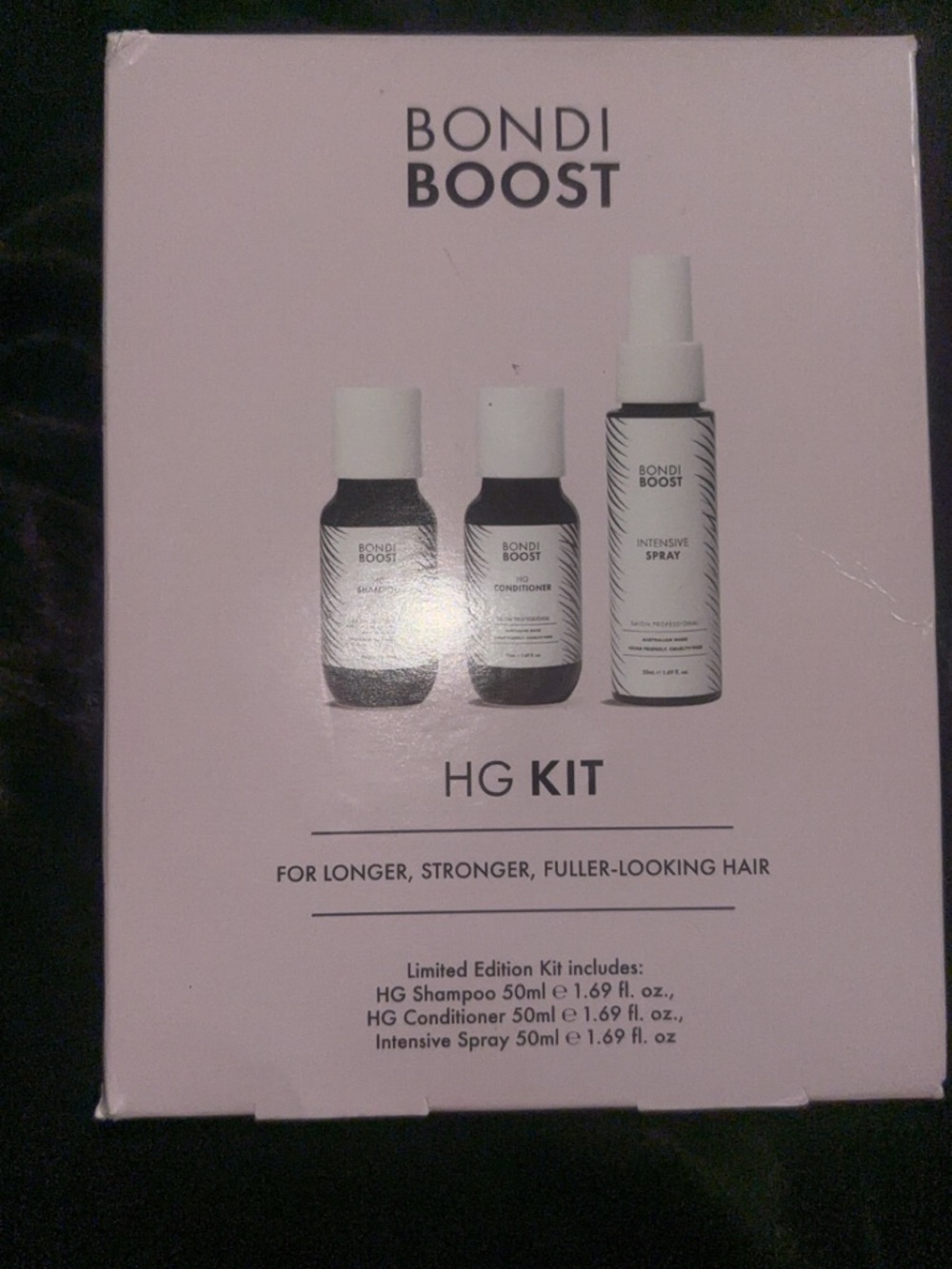BondiBoost HG Kit - Pink Hair Growth Set for Men